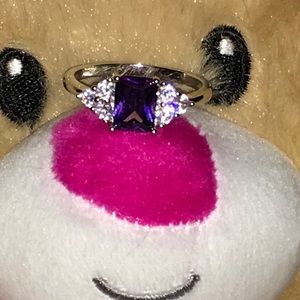 Jewelry Ring Tourmaline with CZ  💎